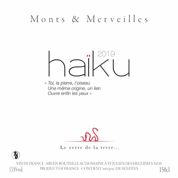 Haïku 2019 du domaine Monts & Merveilles
