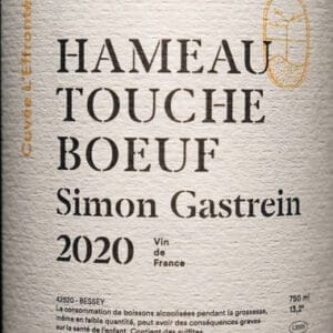 Cuvée L'Effrontée 2020, vin nature de Simon Gastrein