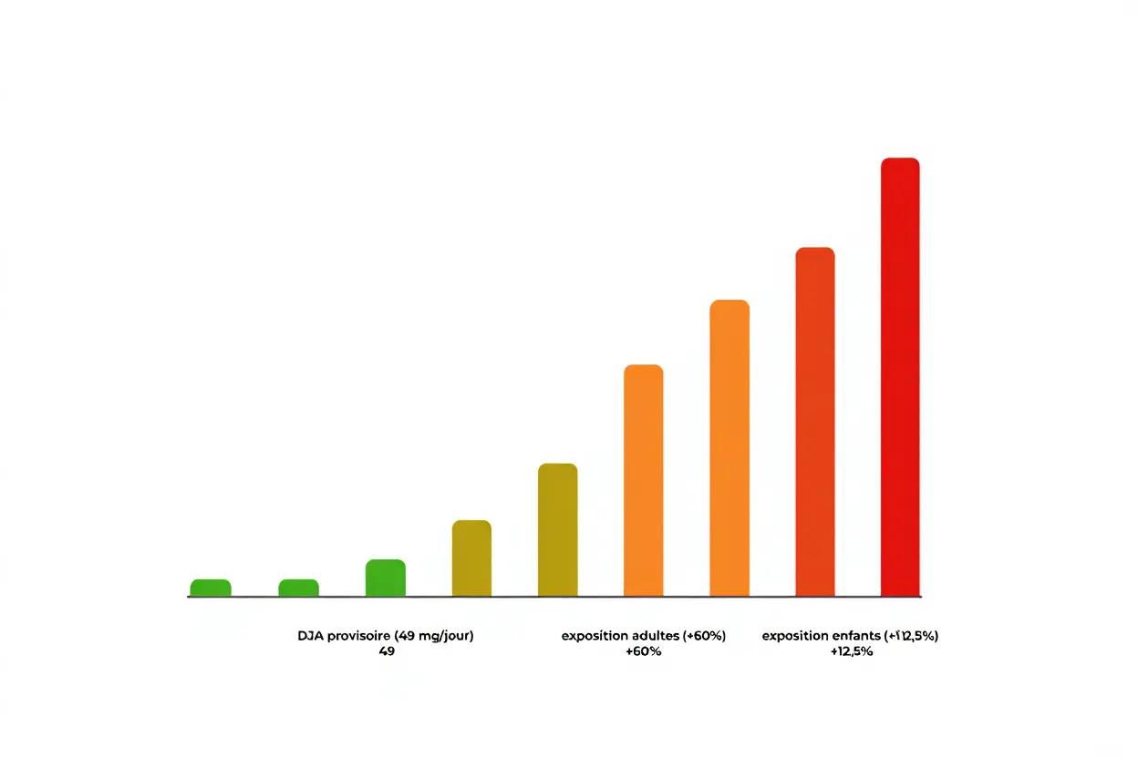 Exposition comparée aux sulfites par groupe d'âge